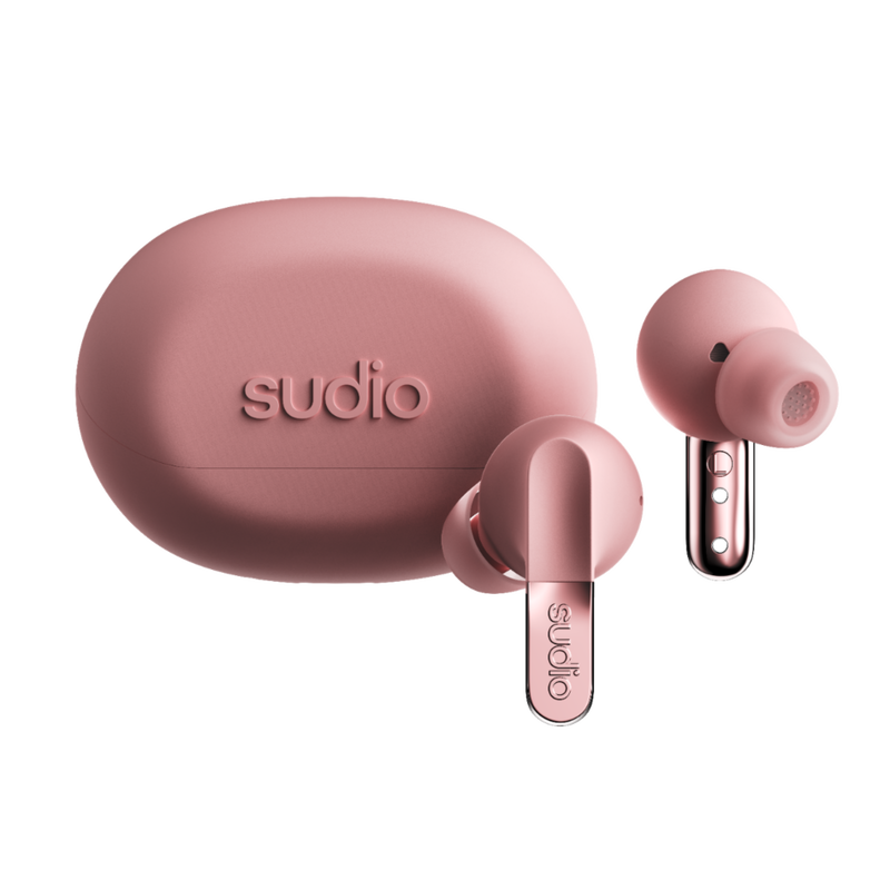 Sudio N3 Pro In-Ear True Wireless Earbuds - Rose Pink | N3PROPNK from Sudio - DID Electrical