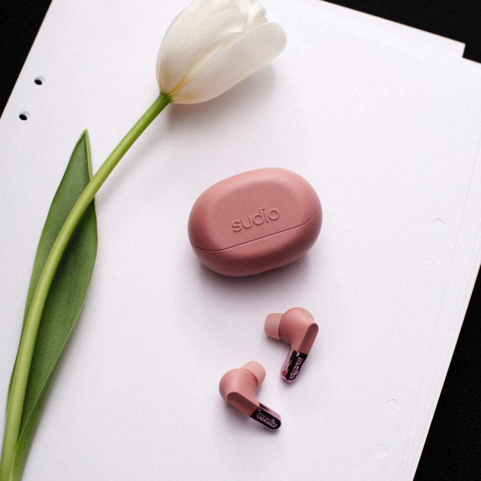 Sudio N3 Pro In-Ear True Wireless Earbuds - Rose Pink | N3PROPNK from Sudio - DID Electrical