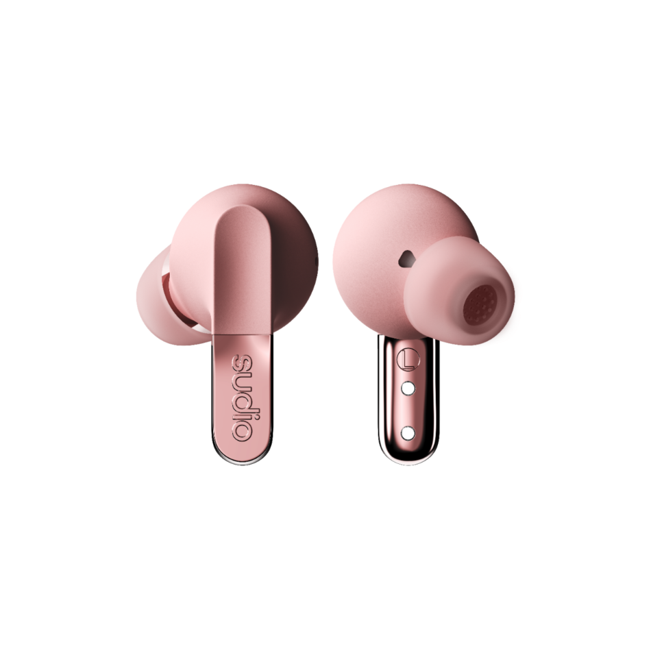 Sudio N3 Pro In-Ear True Wireless Earbuds - Rose Pink | N3PROPNK from Sudio - DID Electrical