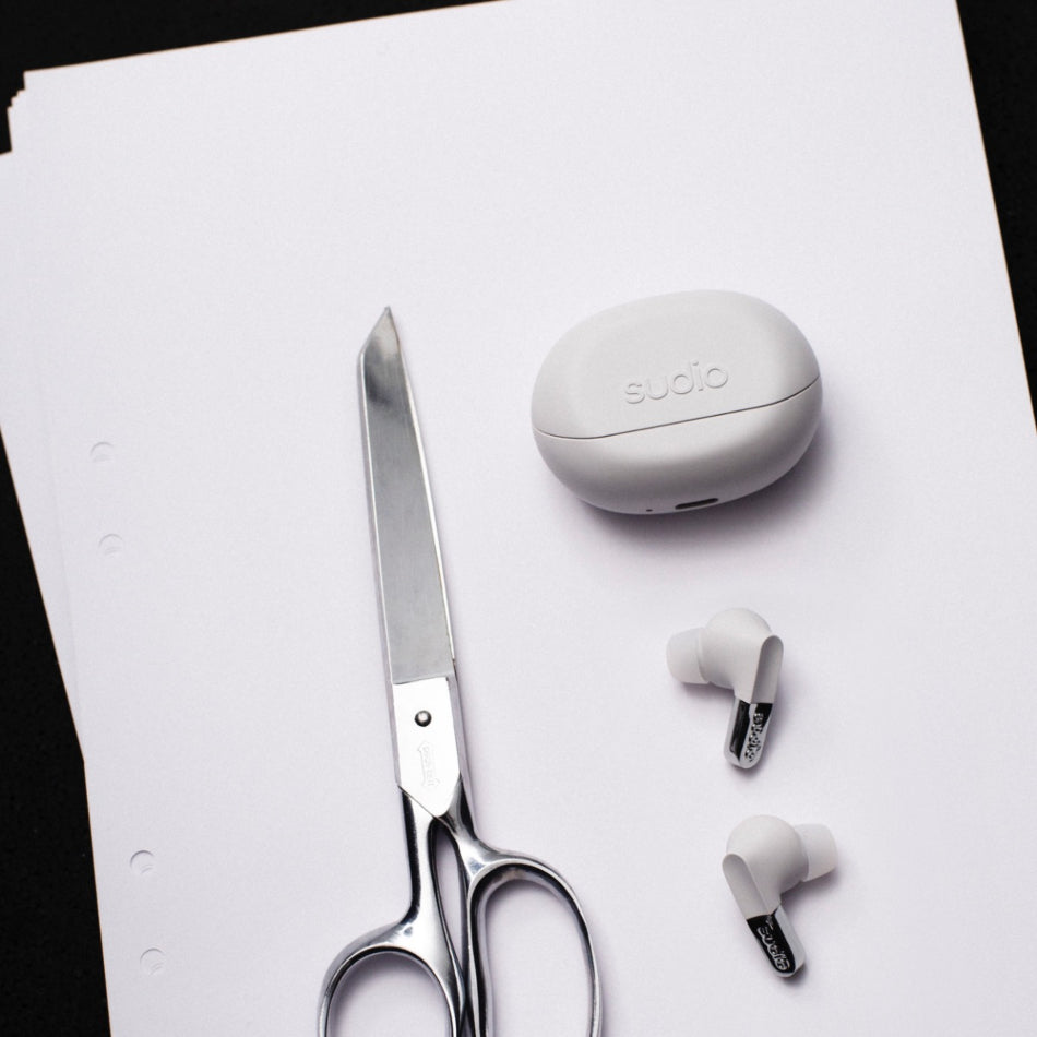 Sudio N3 Pro In-Ear True Wireless Earbuds - Chrome White | N3PROWHT from Sudio - DID Electrical