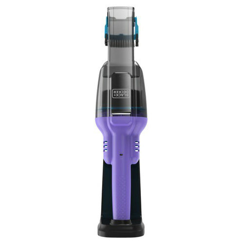 Open Boxed/ Ex-Display Black & Decker 7.2V 2.0Ah Handheld Vacuum Cleaner with Accessories - Lively Lavender & Breeze Purple | NVD220BP-GB from Black & Decker - DID Electrical
