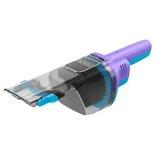 Open Boxed/ Ex-Display Black & Decker 7.2V 2.0Ah Handheld Vacuum Cleaner with Accessories - Lively Lavender & Breeze Purple | NVD220BP-GB from Black & Decker - DID Electrical