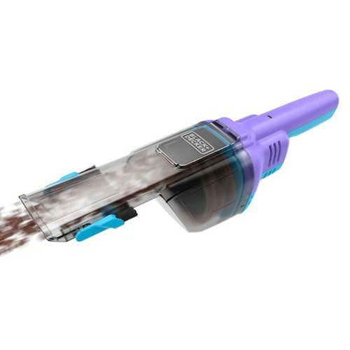 Open Boxed/ Ex-Display Black & Decker 7.2V 2.0Ah Handheld Vacuum Cleaner with Accessories - Lively Lavender & Breeze Purple | NVD220BP-GB from Black & Decker - DID Electrical