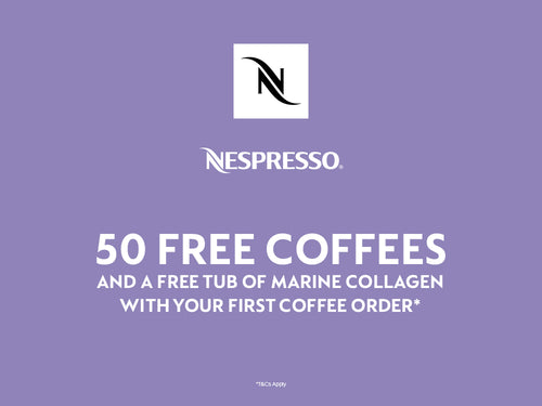 Nespresso 50 Free Coffees