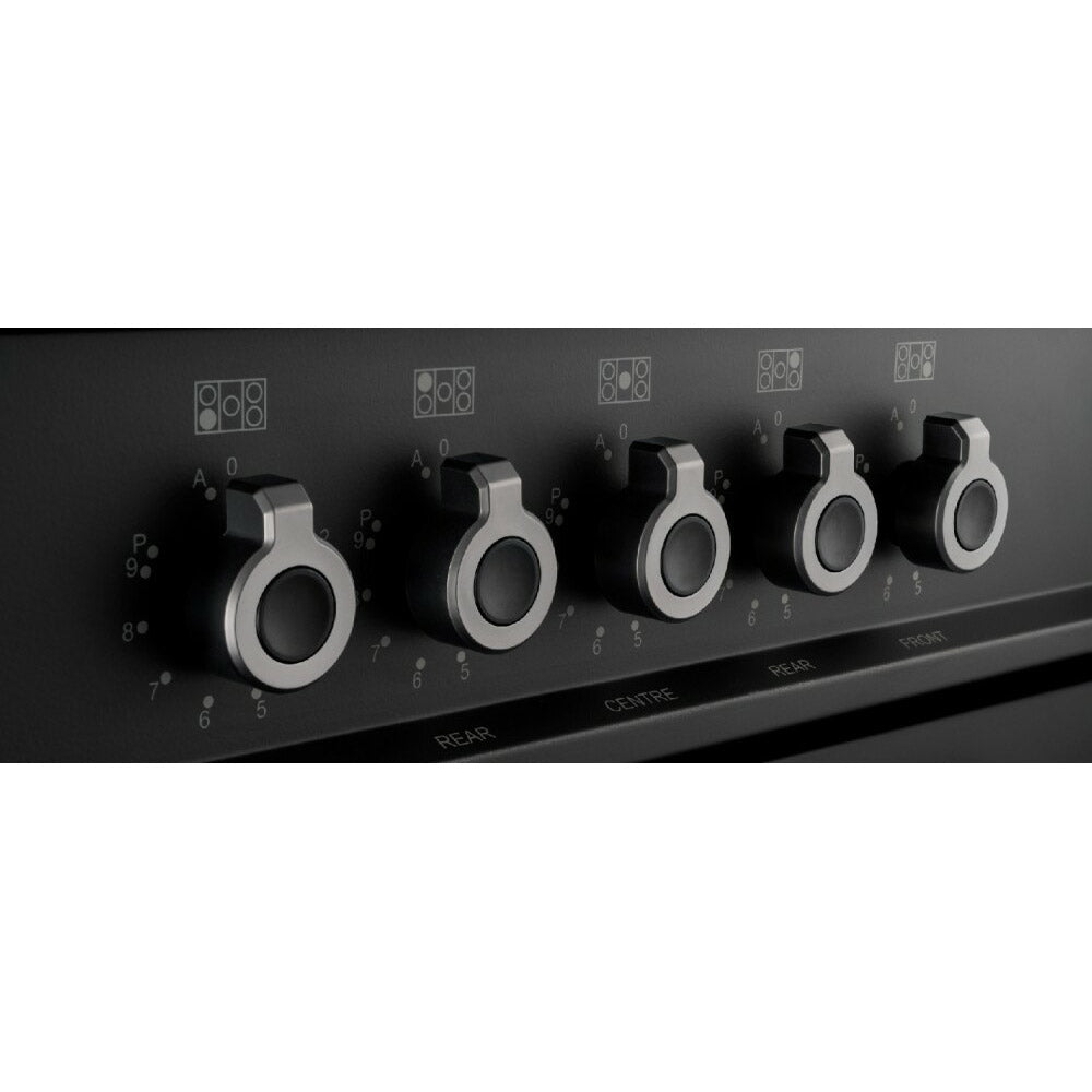Bertazzoni Professional 100CM Induction Top Electric Range Cooker - Carbonio | PRO105I2ECAT from Bertazzoni - DID Electrical