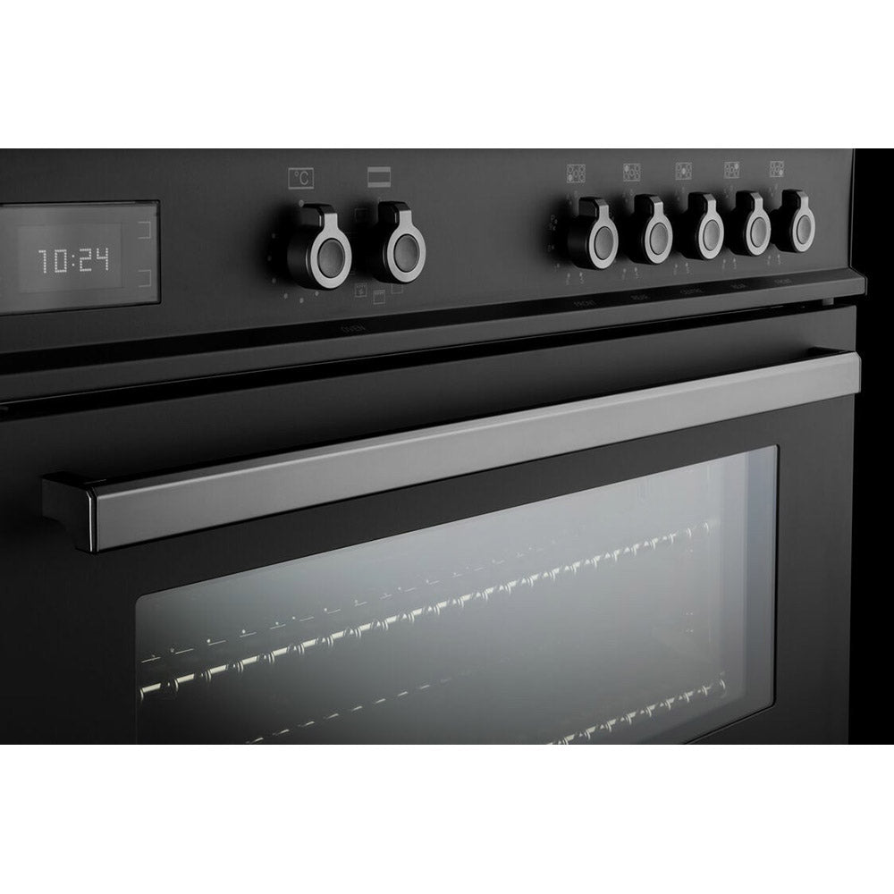 Bertazzoni Professional 90CM Induction Top Electric Range Cooker - Carbonio | PRO95I2ECAT from Bertazzoni - DID Electrical