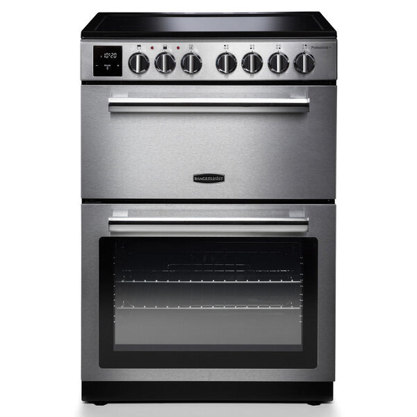Rangemaster Professional+ Ceramic Electric Range Cooker - Stainless Steel | PROPL60ECSS/C from Rangemaster - DID Electrical