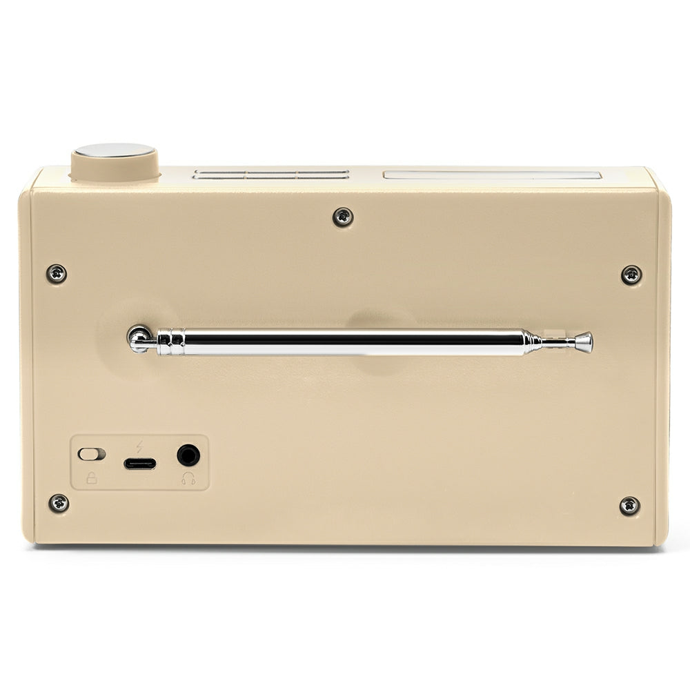 Roberts Portable Bluetooth Digital Radio - Pastel Cream | RAMBLERBTMPC from Roberts - DID Electrical