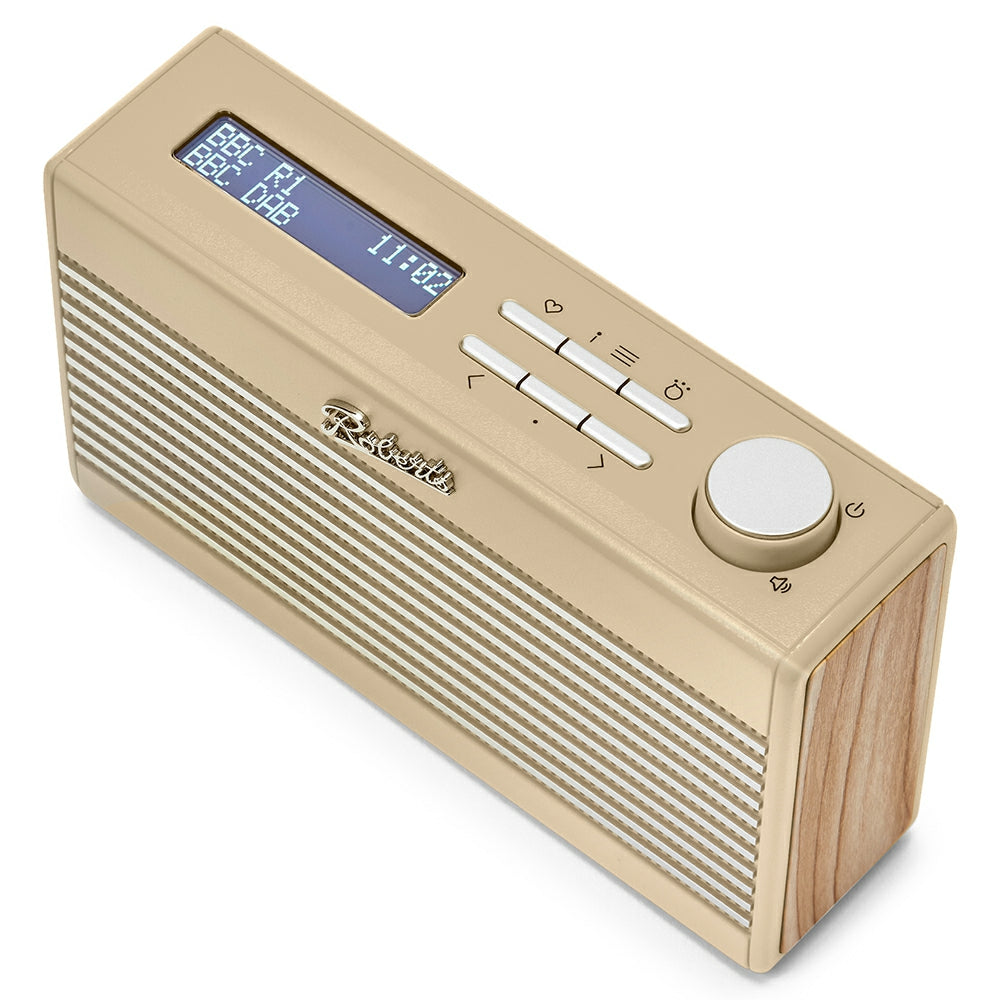 Roberts Portable Bluetooth Digital Radio - Pastel Cream | RAMBLERBTMPC from Roberts - DID Electrical