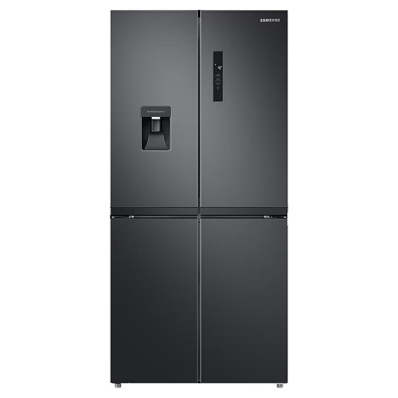 Samsung 488L Freestanding French Door Fridge Freezer - Gentle Black Matt | RF48A401EB4/EU from Samsung - DID Electrical