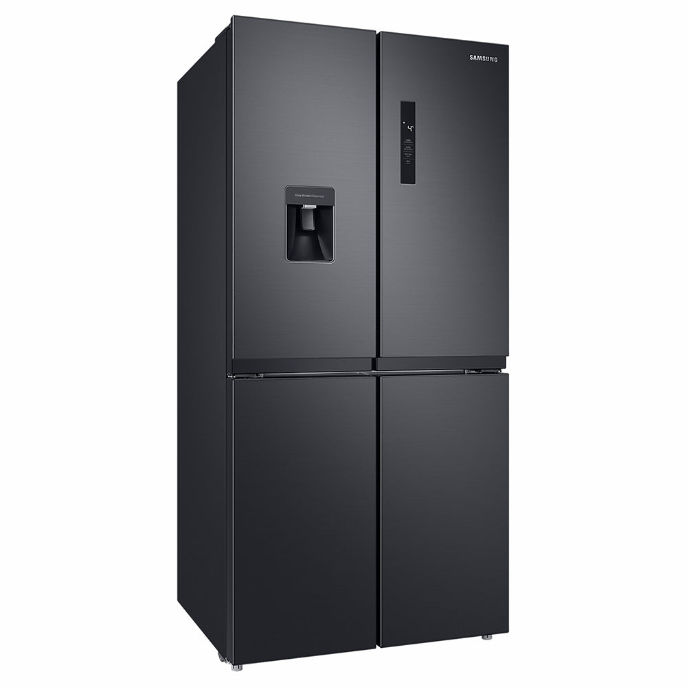 Samsung 488L Freestanding French Door Fridge Freezer - Gentle Black Matt | RF48A401EB4/EU from Samsung - DID Electrical