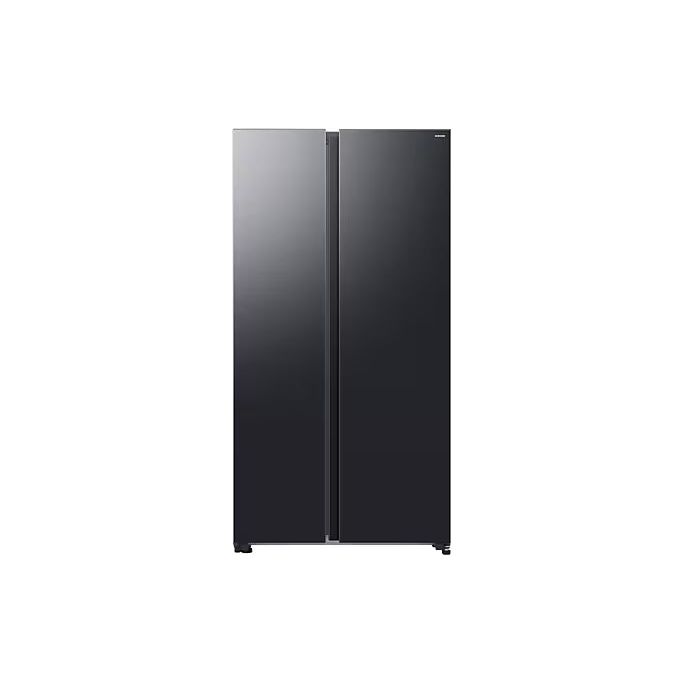 Samsung Series 6 SpaceMax Bespoke AI 659L Freestanding Fridge Freezer - Black Doi | RS70F65QEFEU from Samsung - DID Electrical