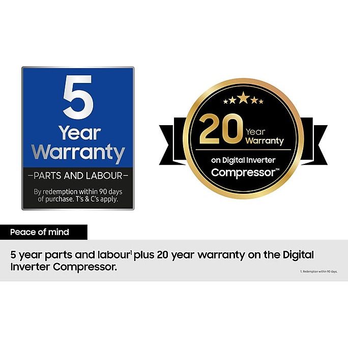 Samsung Series 6 SpaceMax Bespoke AI 659L Freestanding Fridge Freezer - Black Doi | RS70F65QEFEU from Samsung - DID Electrical