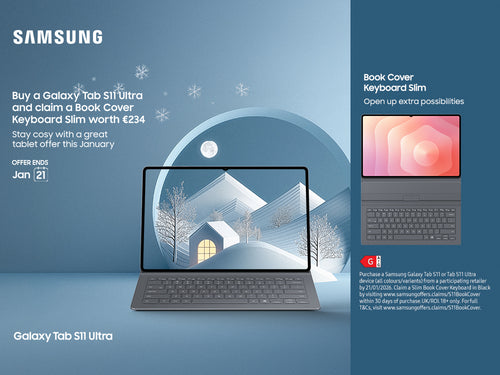 Claim a Slim Book Cover Keyboard