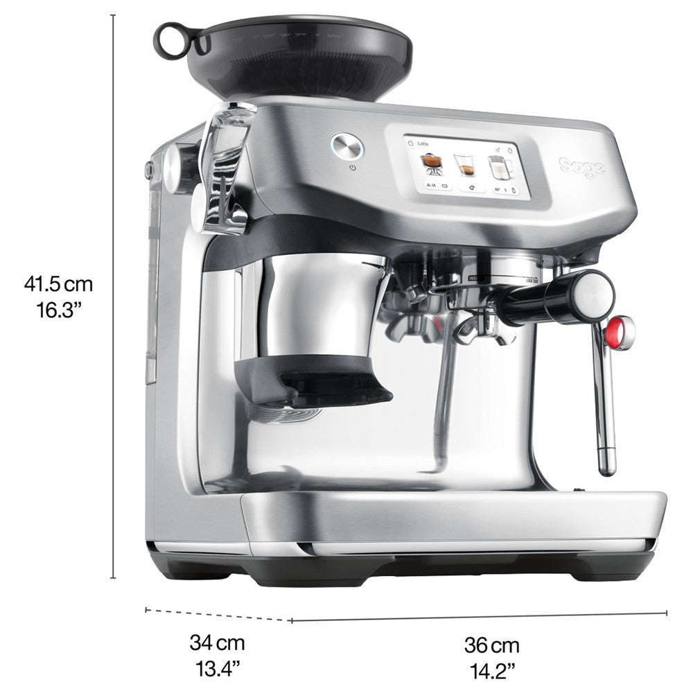 Sage Barista Touch Impress 2L Bean To Cup Coffee Machine - Brushed Stainless Steel | SES882BSS4GUK1 from Sage - DID Electrical