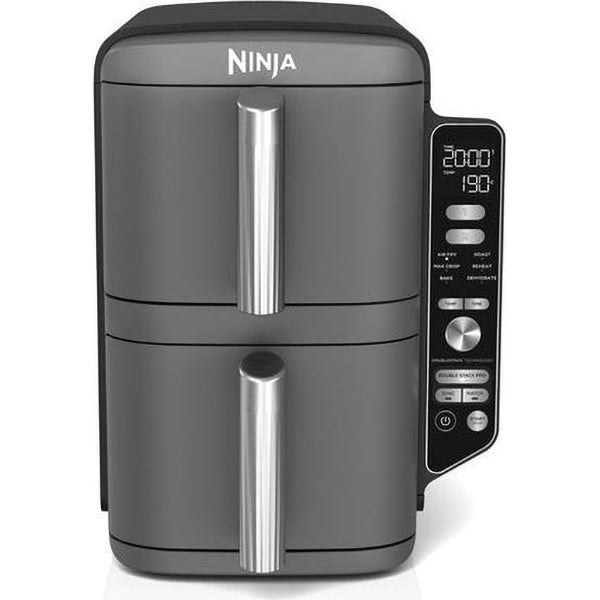 Ninja 9.5L 2470W Double Stack XL 2 Drawer Air Fryer - Grey | SL400UK from Ninja - DID Electrical