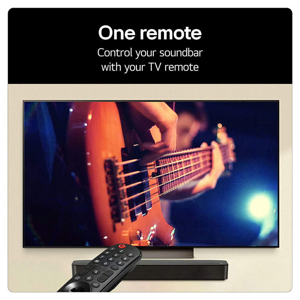 LG 2.0CH Soundbar - Black | SQM1.AGBRLLK from LG - DID Electrical