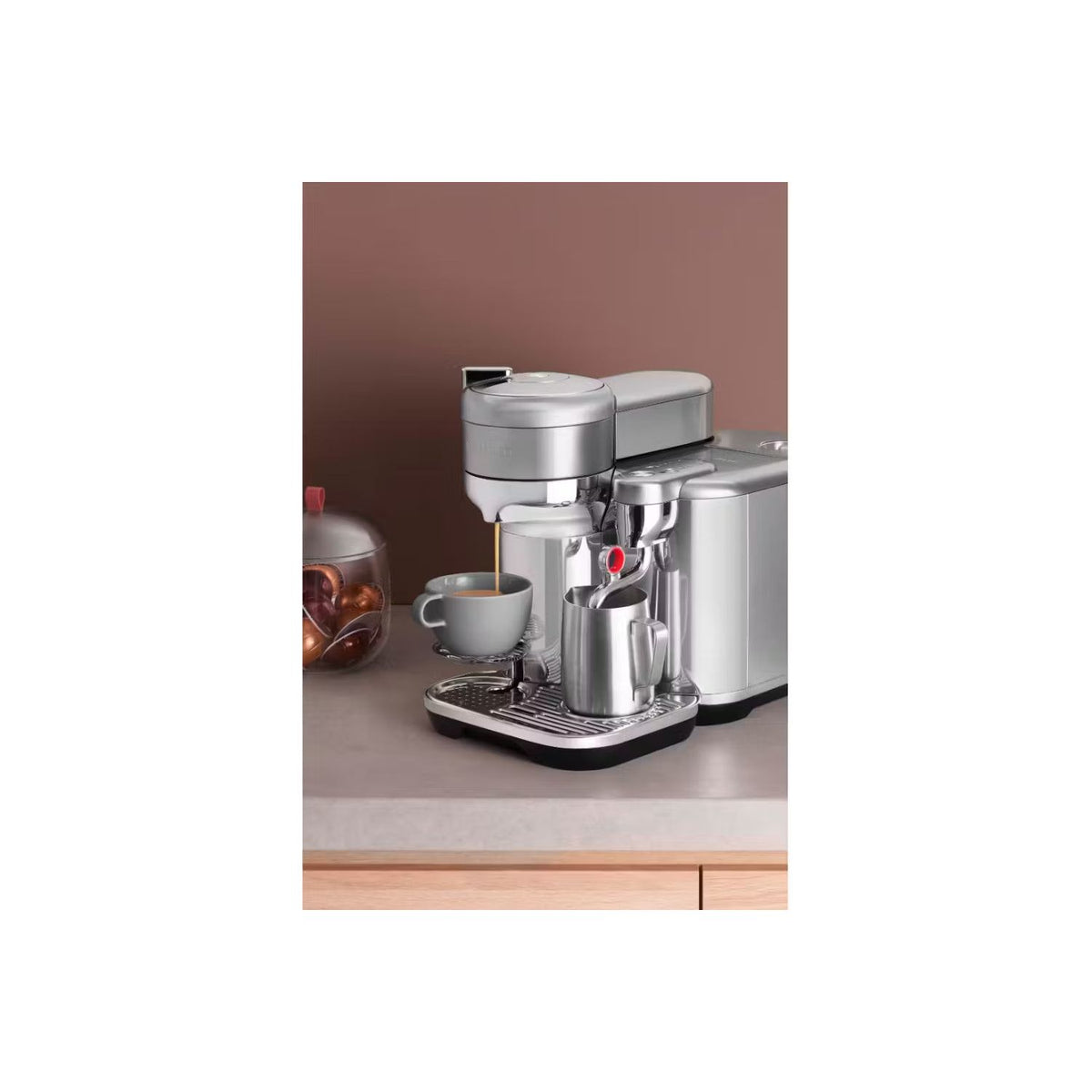 Sage The Vertuo Creatista Nespresso Coffee Machine - Brushed Stainless Steel | SVE850BSS4GUK1 from Sage - DID Electrical