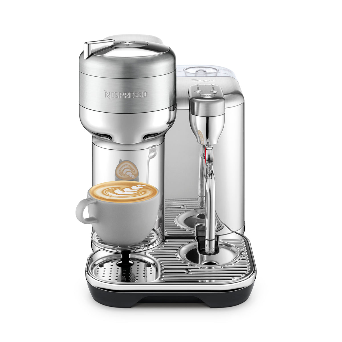 Sage The Vertuo Creatista Nespresso Coffee Machine - Brushed Stainless Steel | SVE850BSS4GUK1 from Sage - DID Electrical