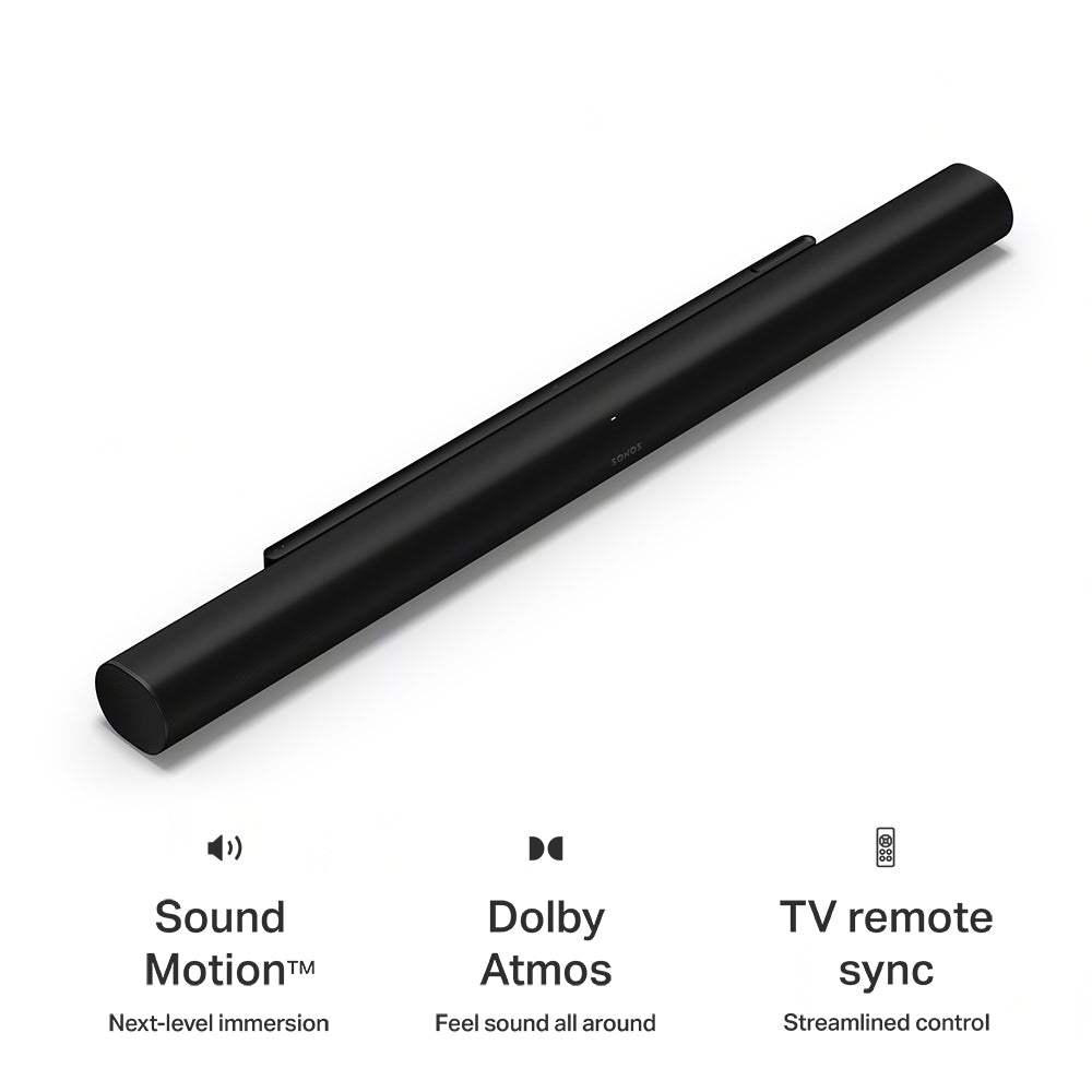 Sonos Arc Ultra Premium Smart Soundbar - Black | ARCG2UK1BLK from Sonos - DID Electrical