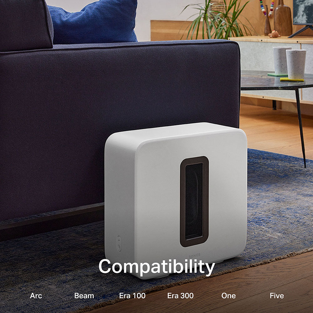 Sonos Sub Gen 3 Wireless Subwoofer - White | S10293938 from Sonos - DID Electrical