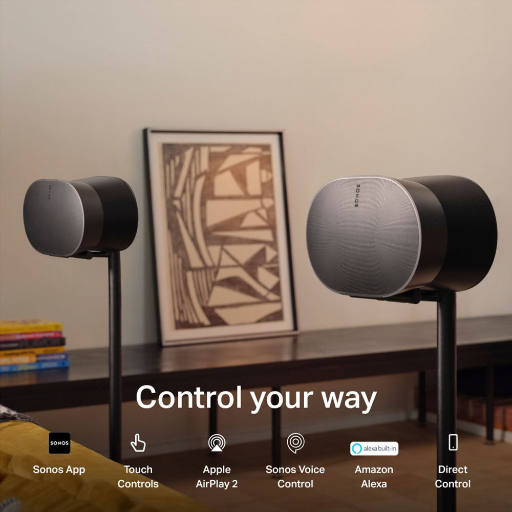 Sonos Era 300 Smart Speaker with Dolby Atmos - Black | E30G1UK1BLKR2 from Sonos - DID Electrical