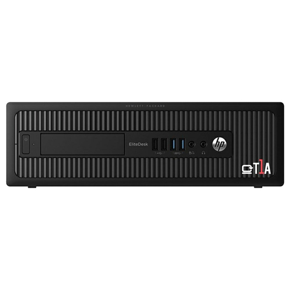 Total ReThink Refurbished HP EliteDesk 800 G1 Intel Core i5 8GB/240GB Desktop CPU - Black | T1A-HPED800-MU-T017 from T1A - DID Electrical