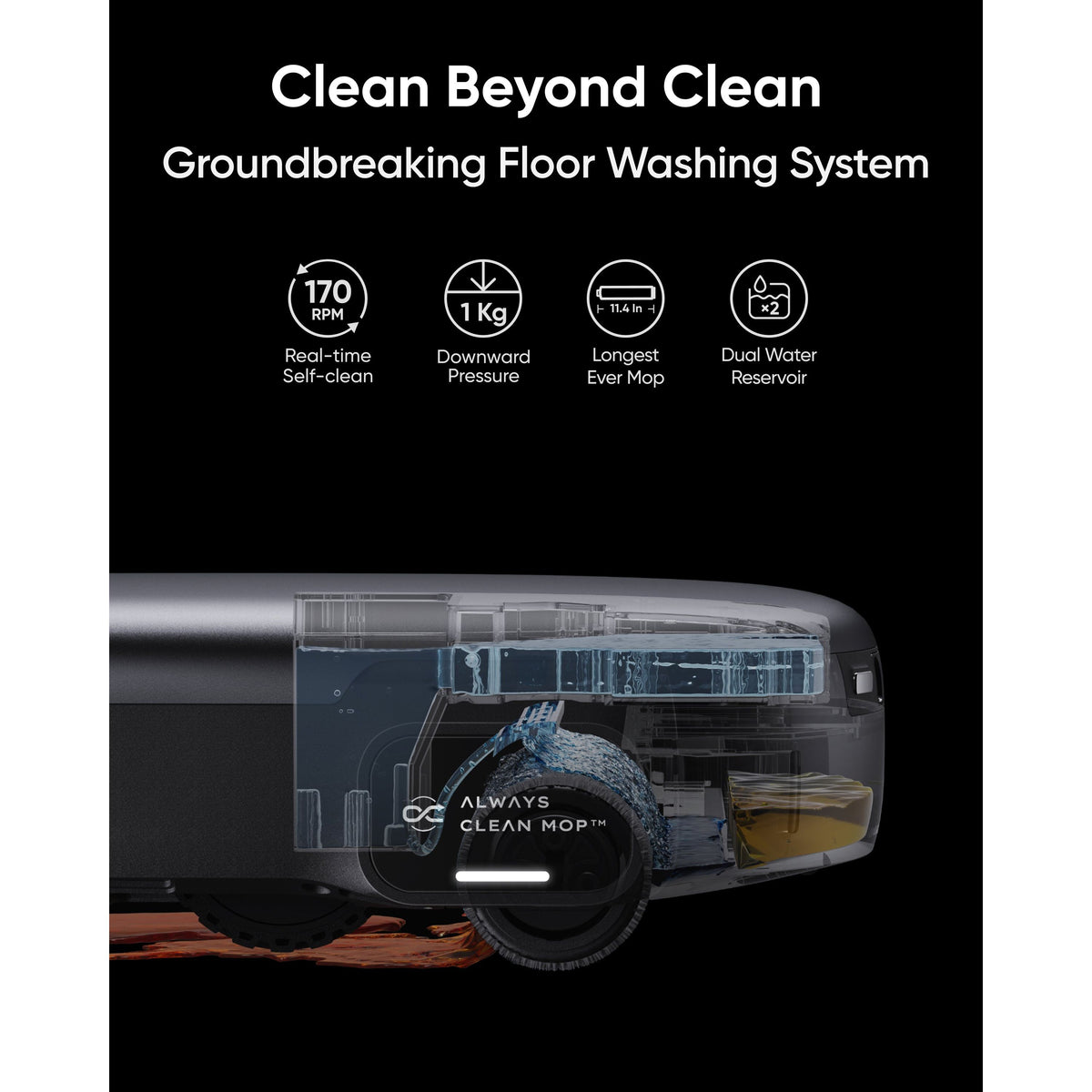 Eufy Omni S1 Pro + Filters Robot Vacuum Cleaner - Black | T2080GA1 from Eufy - DID Electrical