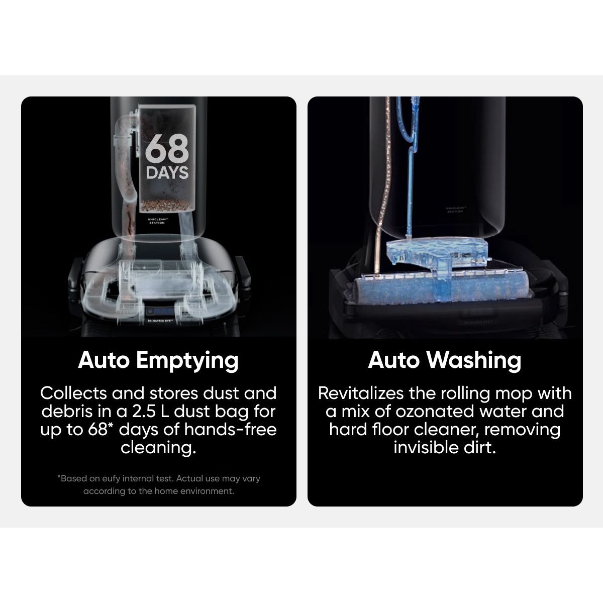 Eufy Omni S1 Pro + Filters Robot Vacuum Cleaner - Black | T2080GA1 from Eufy - DID Electrical