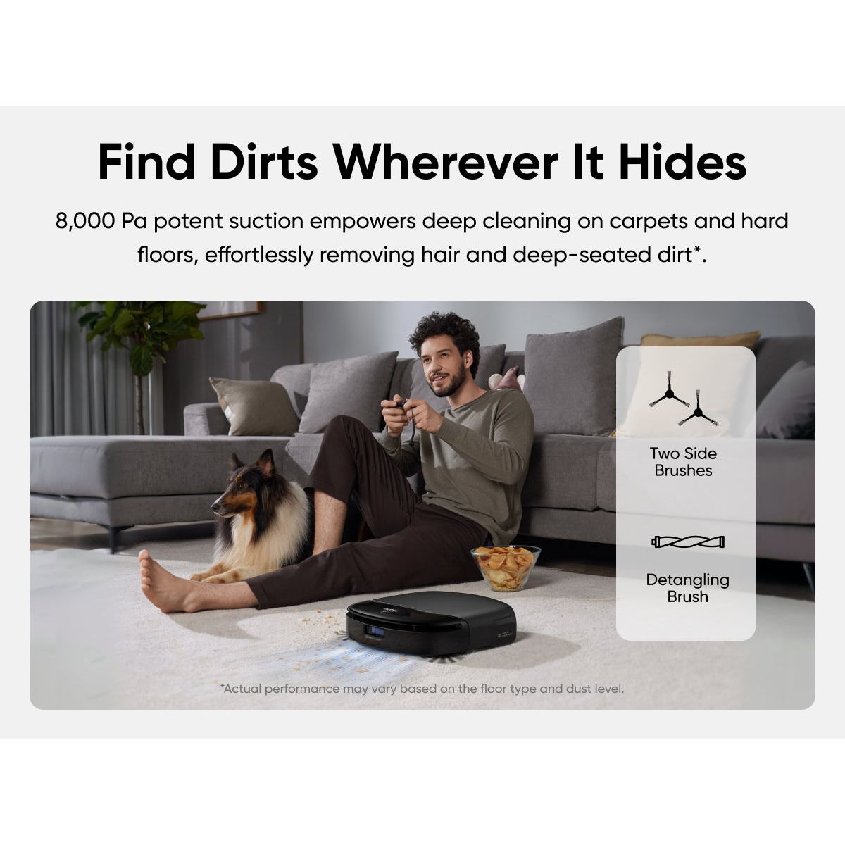 Eufy Omni S1 Pro + Filters Robot Vacuum Cleaner - Black | T2080GA1 from Eufy - DID Electrical