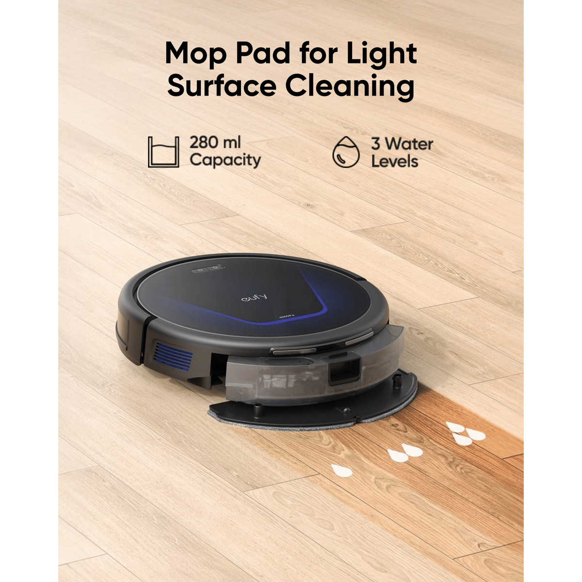 Eufy G50 Hybrid Robot Vacuum Cleaner - Black | T2212V11 from Eufy - DID Electrical