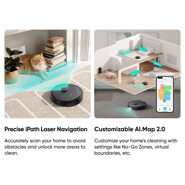 Eufy Clean X8 Pro Robot Vacuum- Black | T2266V11 from Eufy - DID Electrical