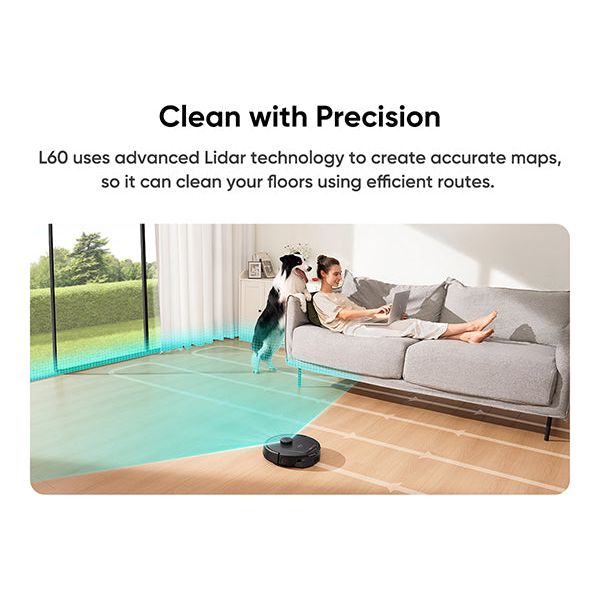 Eufy L60 Hybrid Robot Vacuum Cleaner - Black | T2268V11 from Eufy - DID Electrical