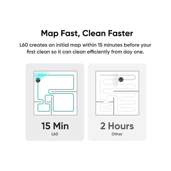 Eufy L60 Hybrid Robot Vacuum Cleaner - Black | T2268V11 from Eufy - DID Electrical