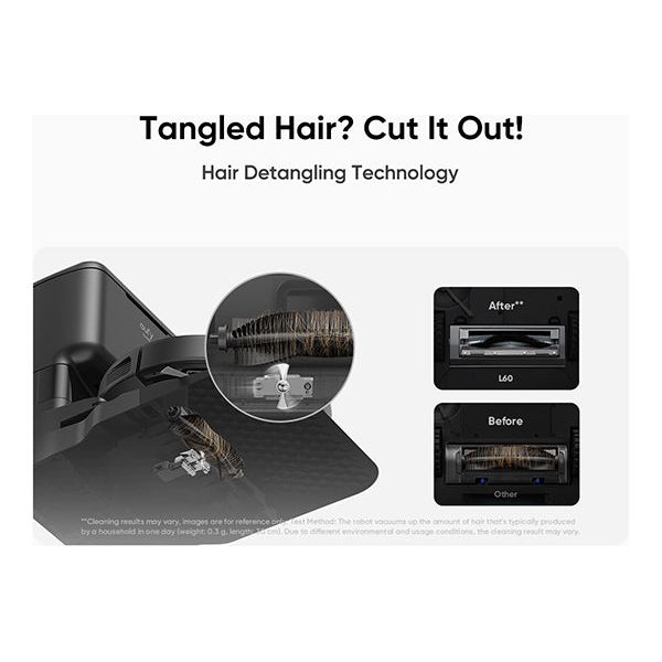 Eufy L60 Hybrid Robot Vacuum Cleaner with Self Cleaning Station - Black | T2278V11 from Eufy - DID Electrical