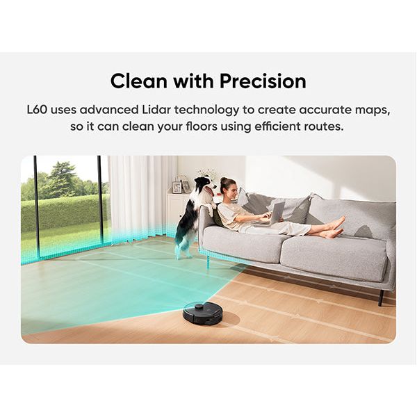 Eufy L60 Hybrid Robot Vacuum Cleaner with Self Cleaning Station - Black | T2278V11 from Eufy - DID Electrical