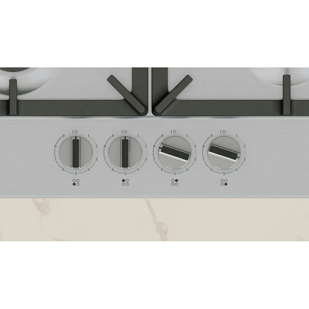 Neff N 70 60CM 4 Burner Gas Hob - Stainless Steel | T26CIP8N0 from Neff - DID Electrical