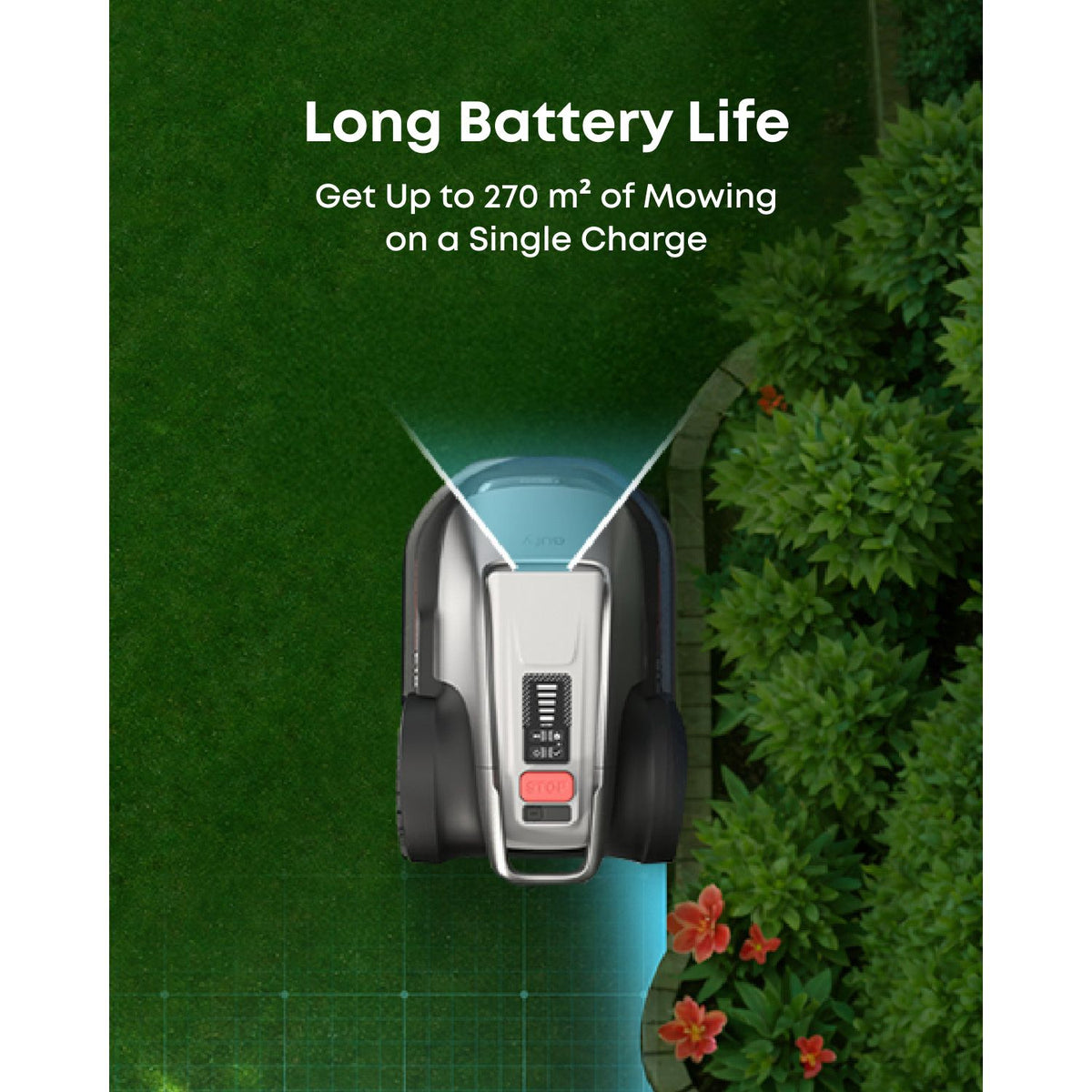Eufy E15 Robot Lawn Mower | T2880VA1 from Eufy - DID Electrical