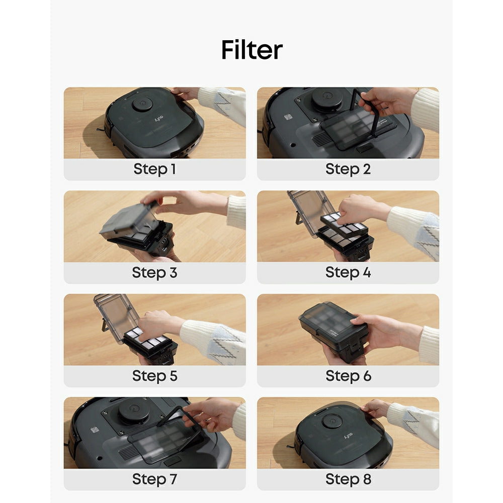 Eufy Accessories Package For Eufy Robot Vacuum Omni E28 and E25 | T290QAR0 from Eufy - DID Electrical