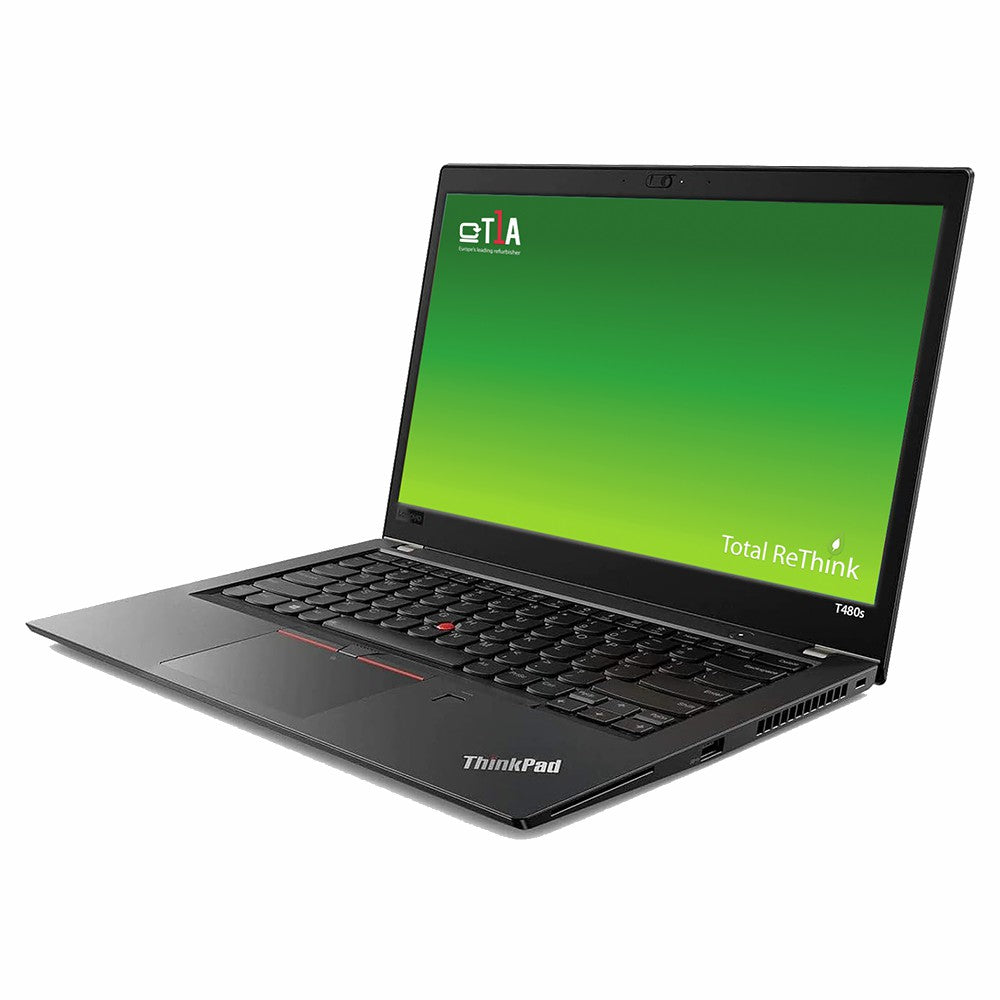 Total ReThink Refurbished Lenovo ThinkPad T480 Intel Core i5 14" 8GB/240GB Laptop - Black | T480-UK-P001 from Total ReThink - DID Electrical