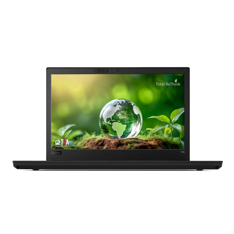 Total ReThink Refurbished Lenovo ThinkPad T480 Intel Core i5 14" 8GB/240GB Laptop - Black | T1A-L-T480-UK-T001 from T1A - DID Electrical