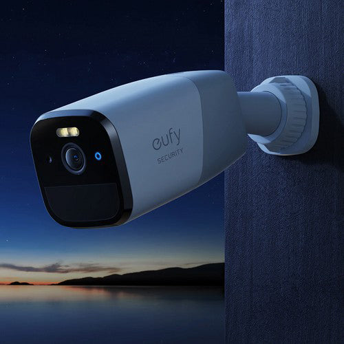 Eufy 4G LTE Indoor & Outdoor IP Security Camera - White | T8151321 from Eufy - DID Electrical
