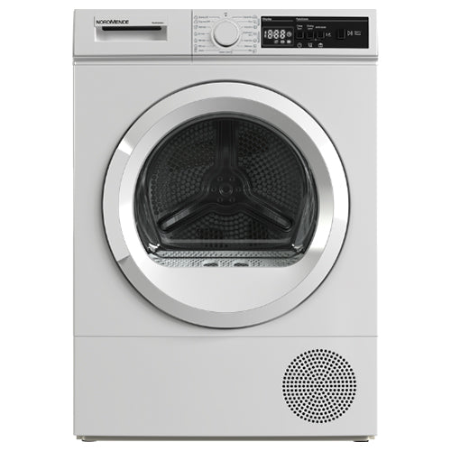 NordMende 8KG Freestanding Heat Pump Tumble Dryer - White | TDHPE80WH from NordMende - DID Electrical