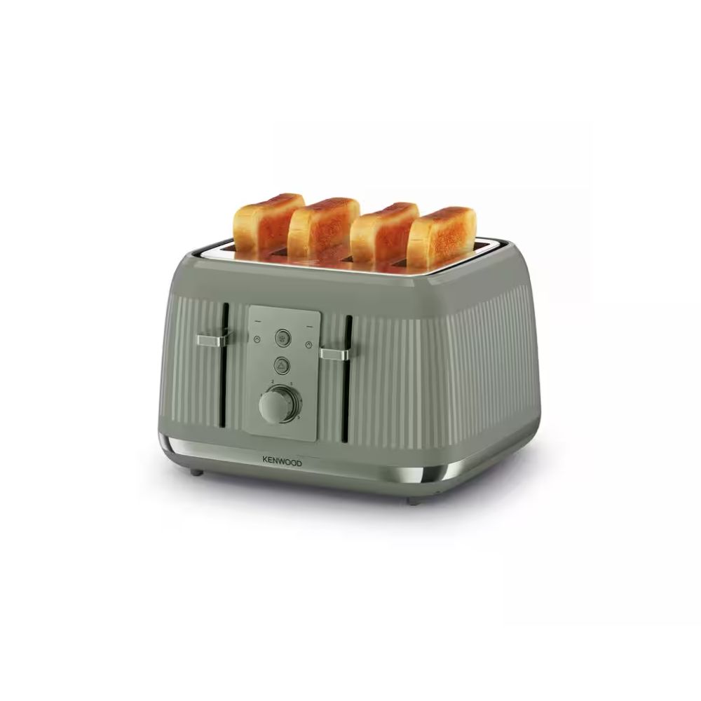 Kenwood 4 Slice Dusk Toaster - Olive Green | TFP30.000GN from Kenwood - DID Electrical