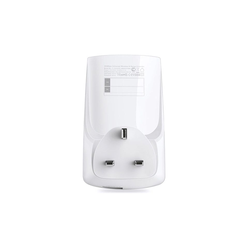 TP Link 300Mbps Universal Wi-Fi Range Extender - White | TL-WA850RE from TP Link - DID Electrical