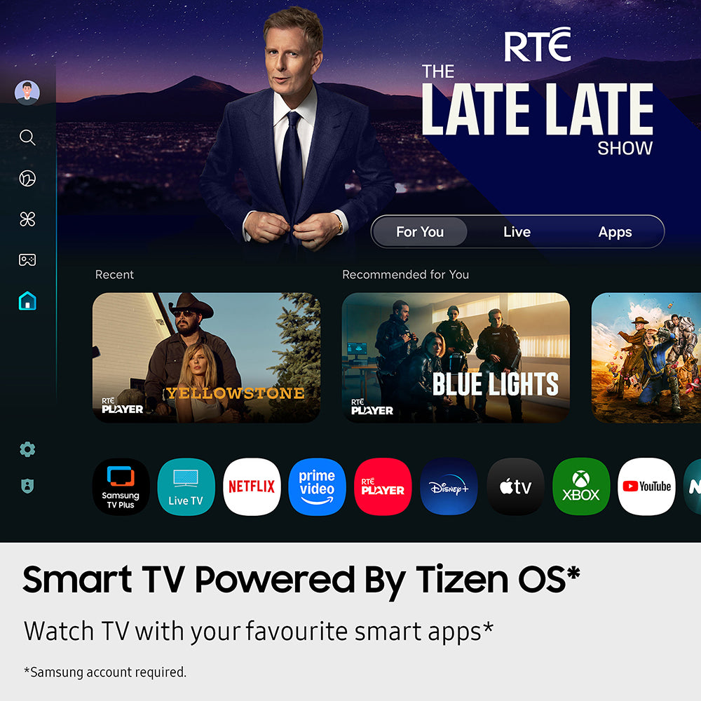 Samsung U8000F 75" 4K Smart TV - Black | UE75U8000FKXXU from Samsung - DID Electrical