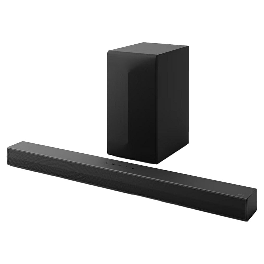 LG 3.1CH Cinematic Soundbar with Subwoofer - Black | US60T.AGBRLLK from LG - DID Electrical