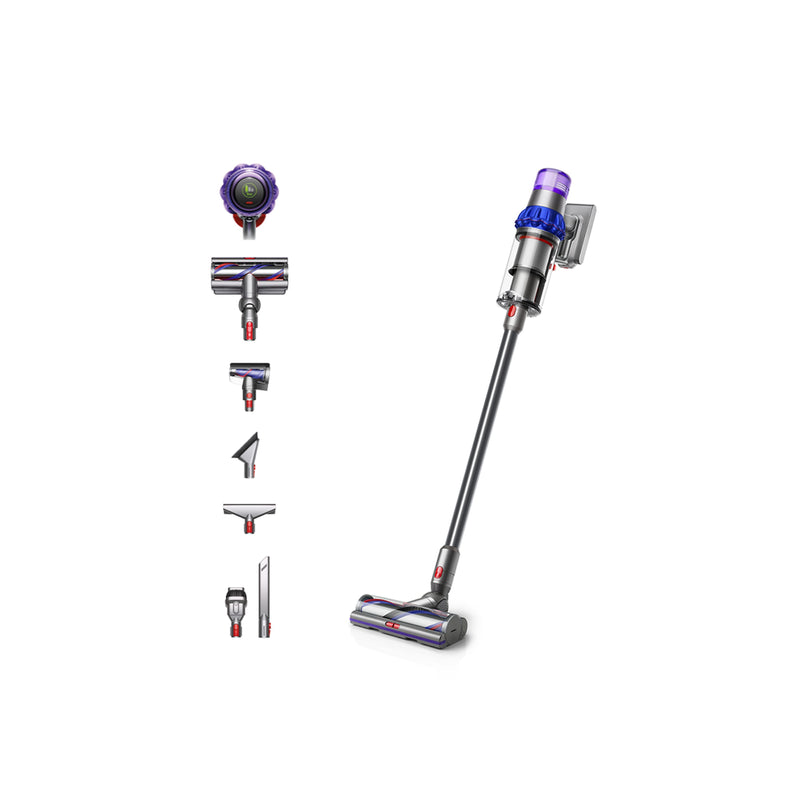 Dyson V15 Detect Extra Cordless Vacuum Cleaner - Nickel & Blue | V15EXTRA from Dyson - DID Electrical