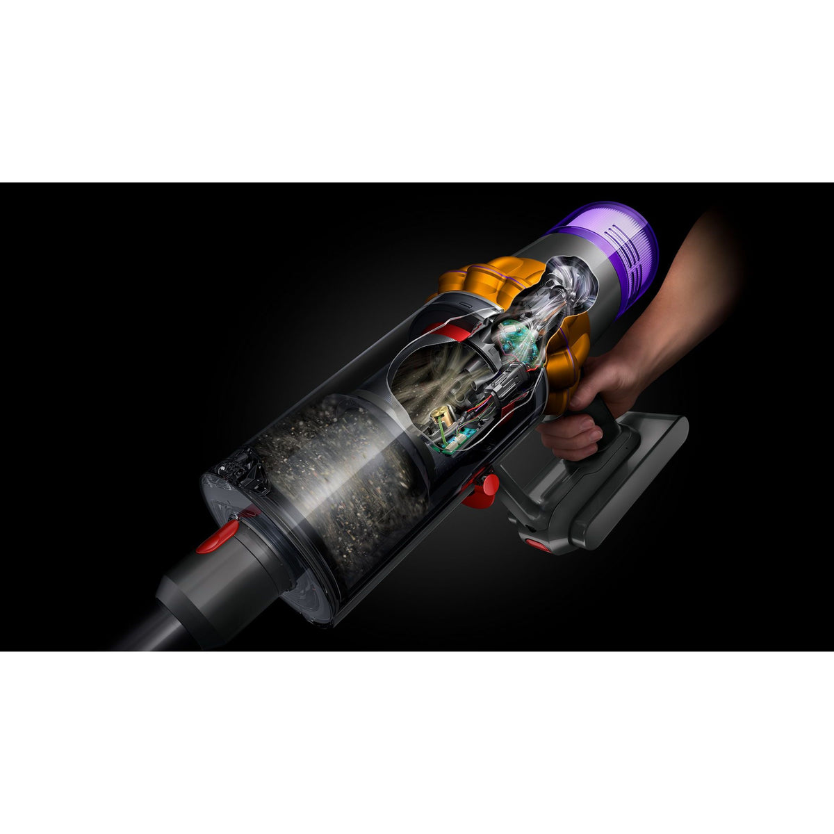 Dyson V15 Detect Extra Cordless Vacuum Cleaner - Nickel & Blue | V15EXTRA from Dyson - DID Electrical