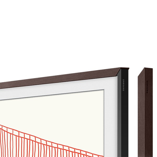 Samsung The Frame 50" Customisable Modern Bezel TV Frame - Brown | VG-SCFA50BWBXC from Samsung - DID Electrical